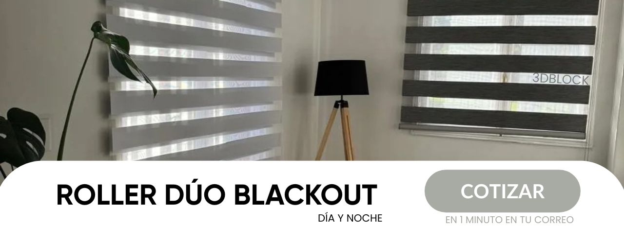 persianas duo black out